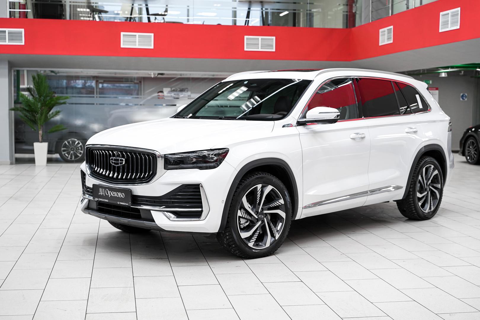 Geely Monjaro 2022, белый, ДЦ Орехово