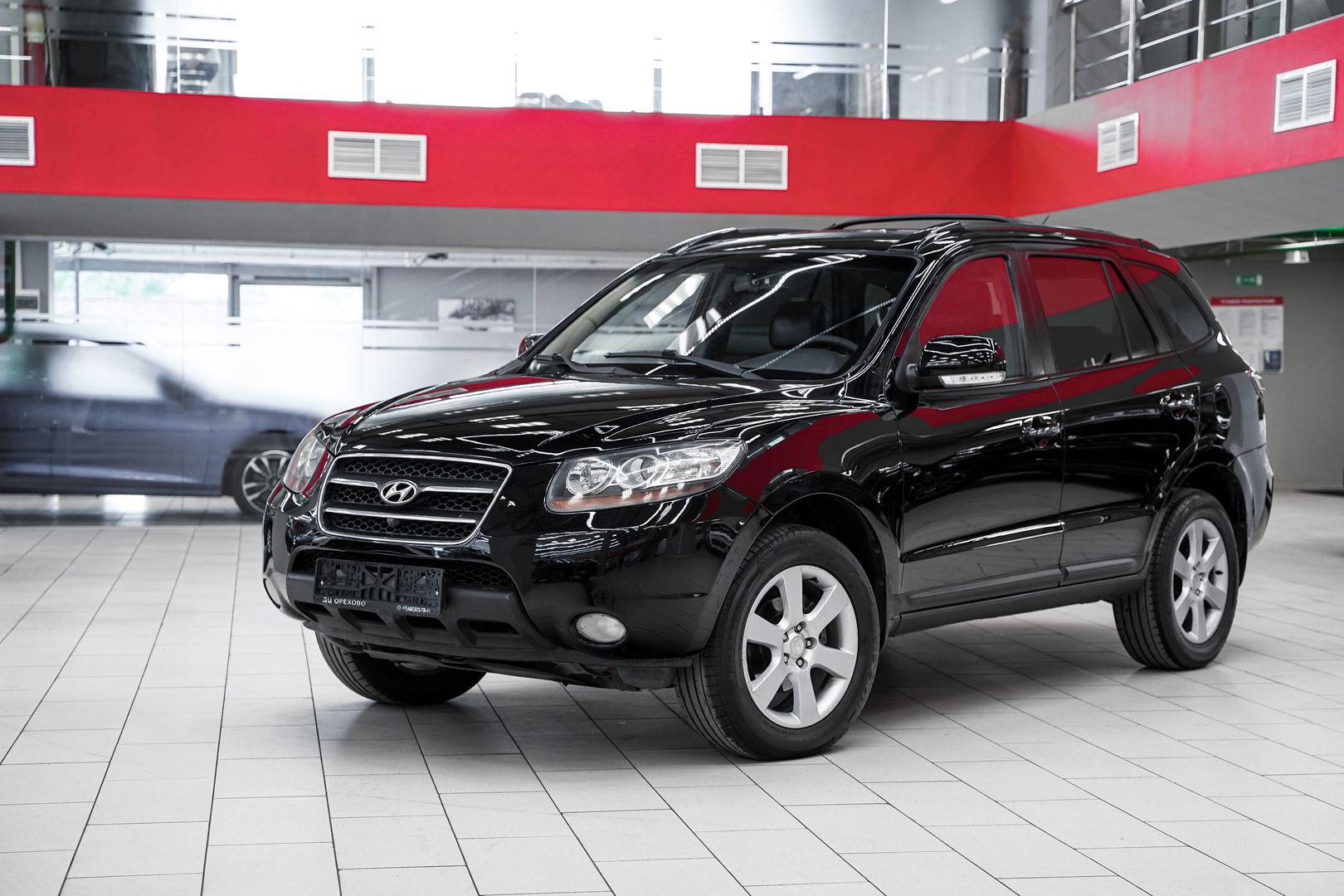 Hyundai Santa Fe 2008, черный, ДЦ Орехово