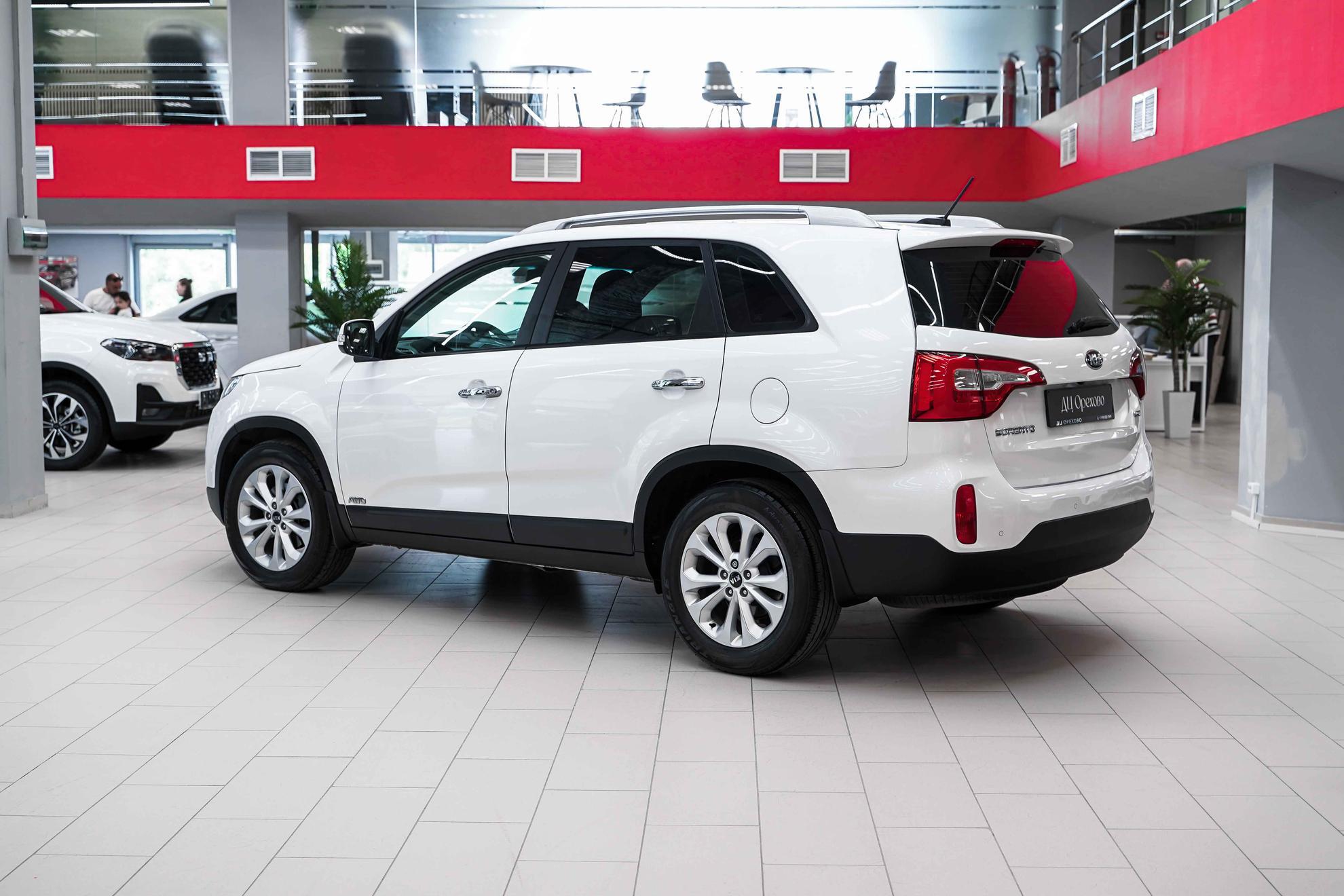 Kia Sorento 2018, белый, ДЦ Орехово