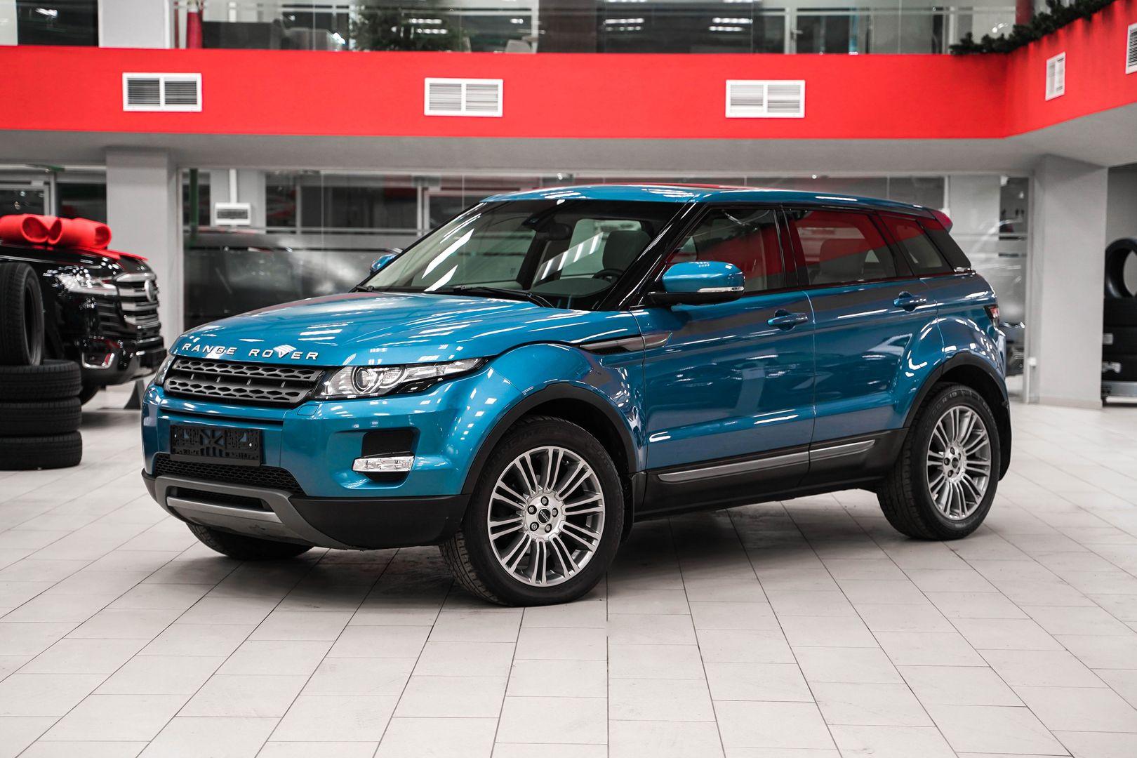 Land Rover Range Rover Evoque 2012, синий, ДЦ Орехово
