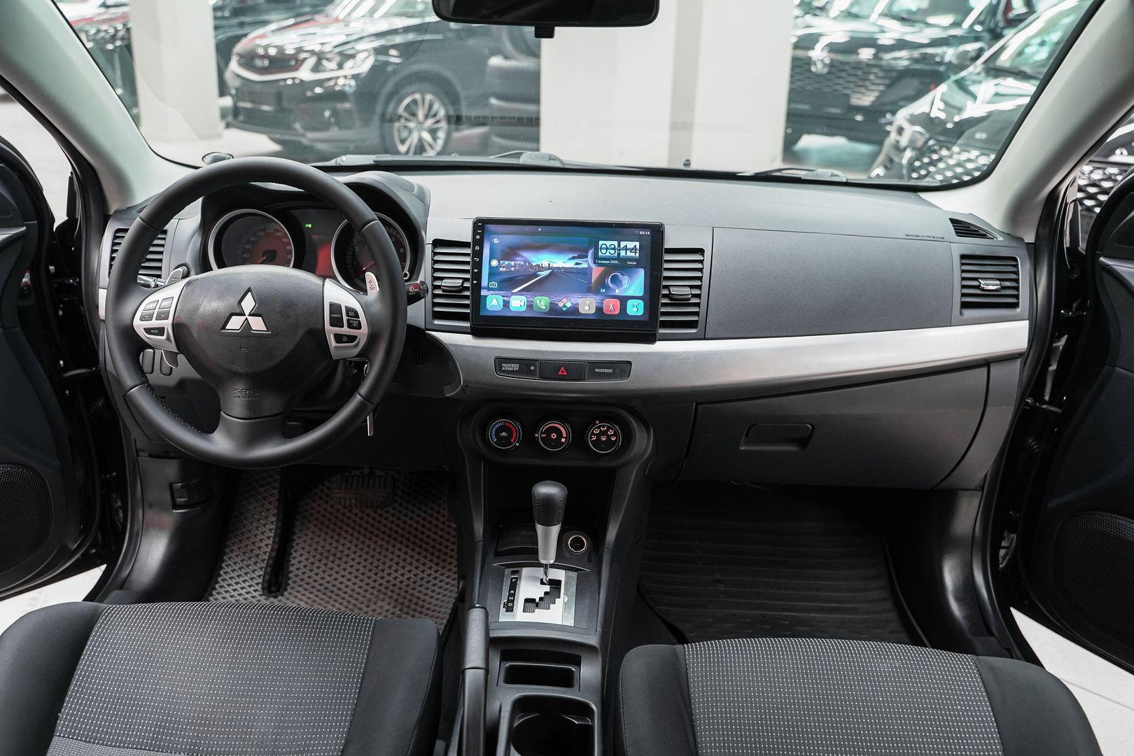 Mitsubishi Lancer 2008, черный, ДЦ Орехово