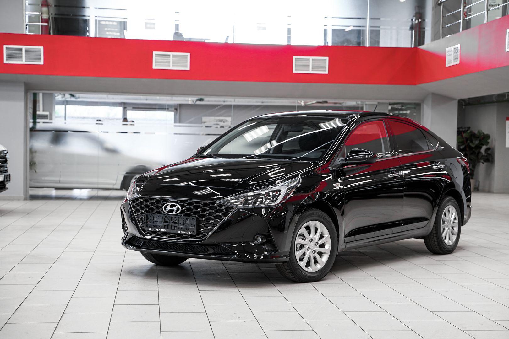 Hyundai Solaris 2020, черный, ДЦ Орехово