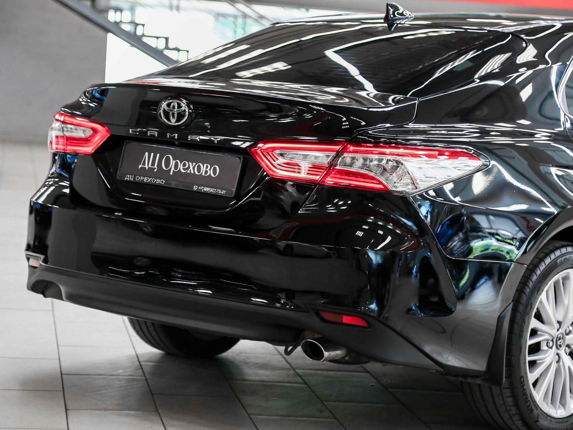 Toyota Camry 2018, черный, ДЦ Орехово