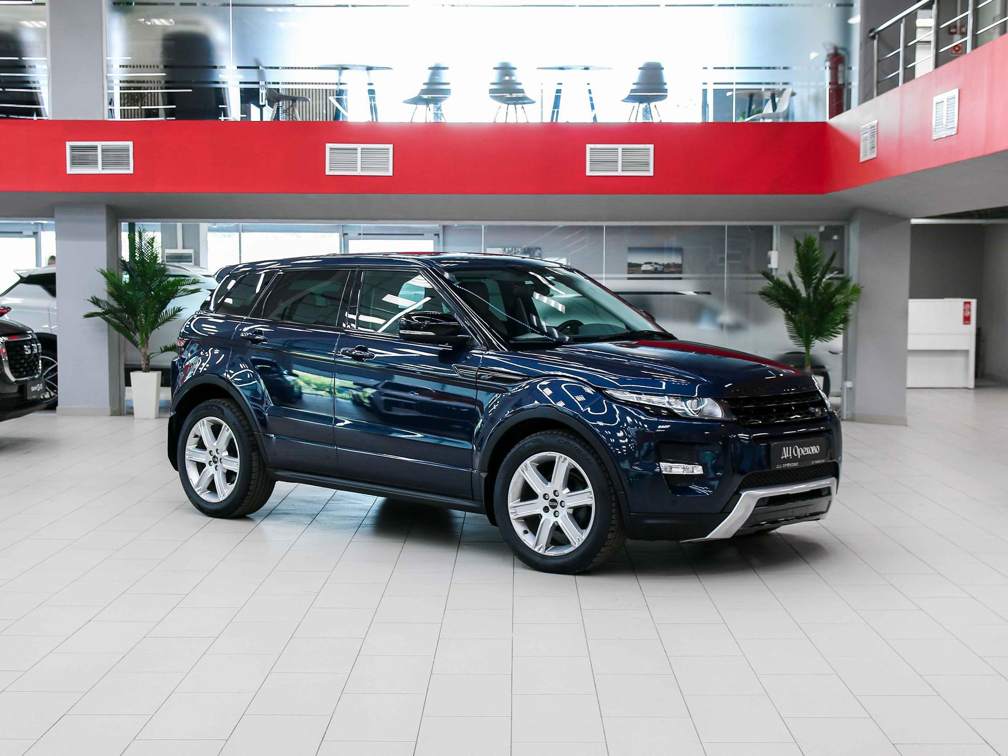 Land Rover Range Rover Evoque 2012, синий, ДЦ Орехово