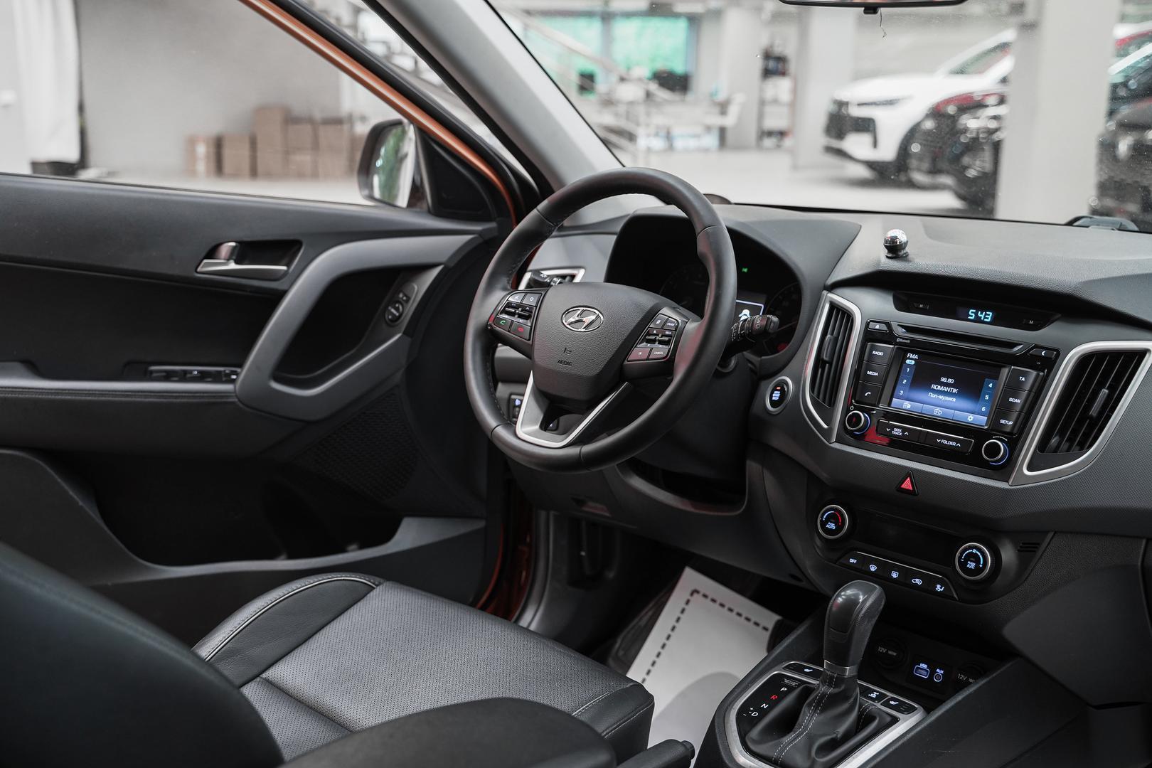 Hyundai Creta 2016, оранжевый, ДЦ Орехово