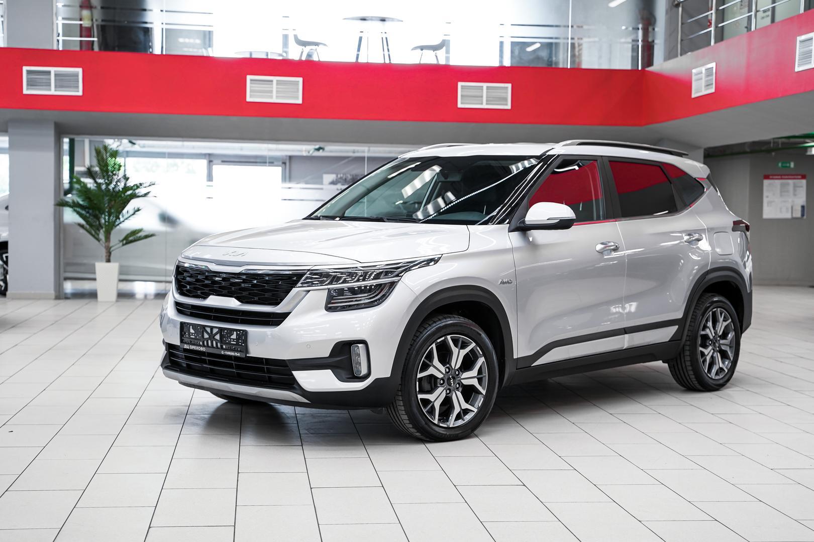 Kia Seltos 2022, серебряный, ДЦ Орехово