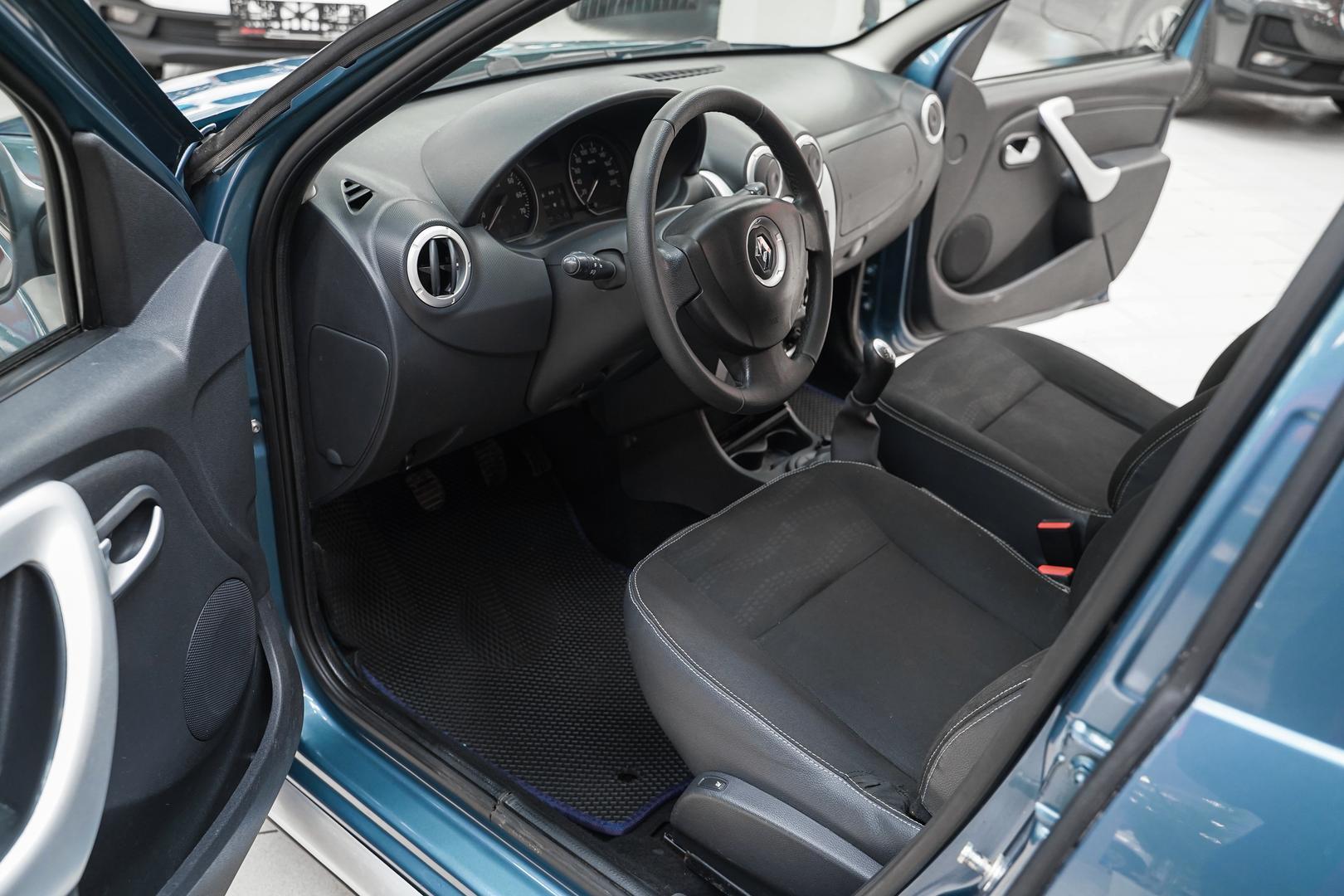 Renault Sandero 2013, синий, ДЦ Орехово