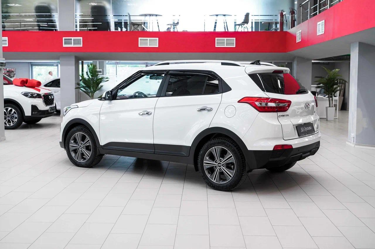 Hyundai Creta 2018, белый, ДЦ Орехово