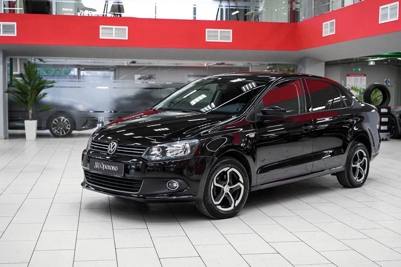 Volkswagen Polo 2012, черный, ДЦ Орехово