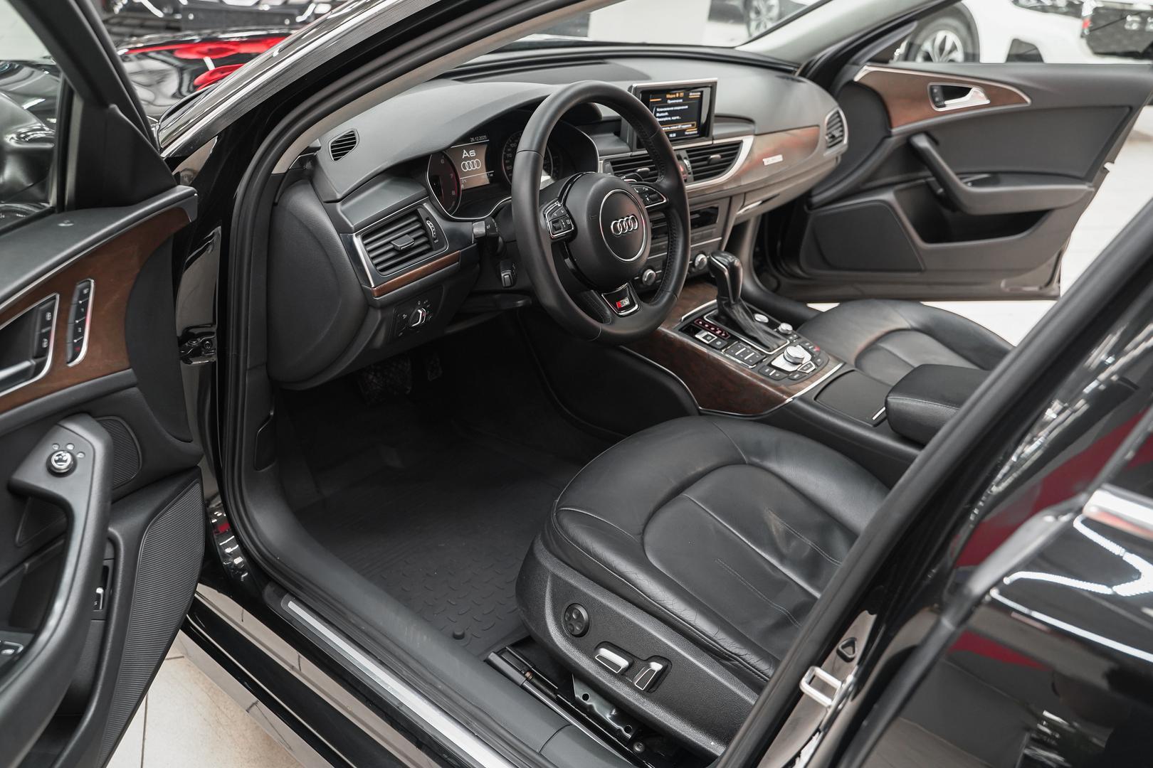 Audi A6 2015, черный, ДЦ Орехово