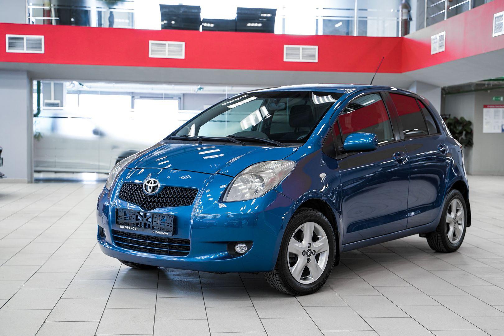 Toyota Yaris 2008, синий, ДЦ Орехово