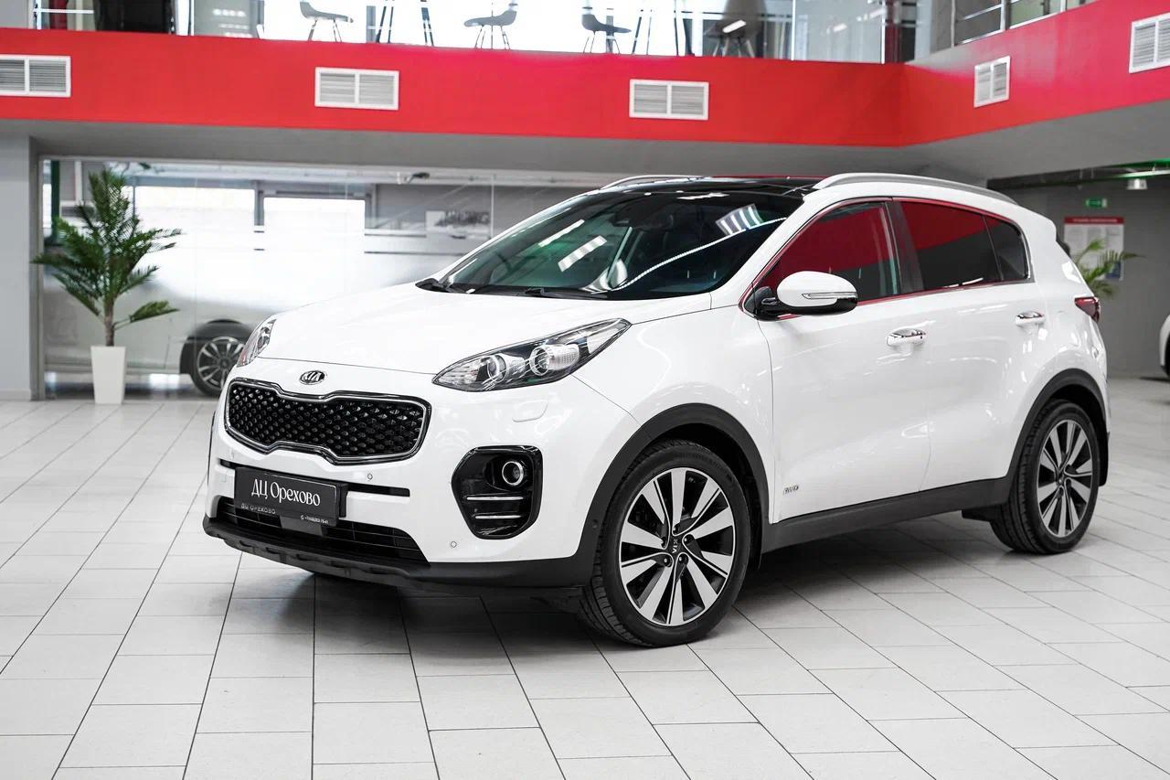 Kia Sportage 2017, белый, ДЦ Орехово