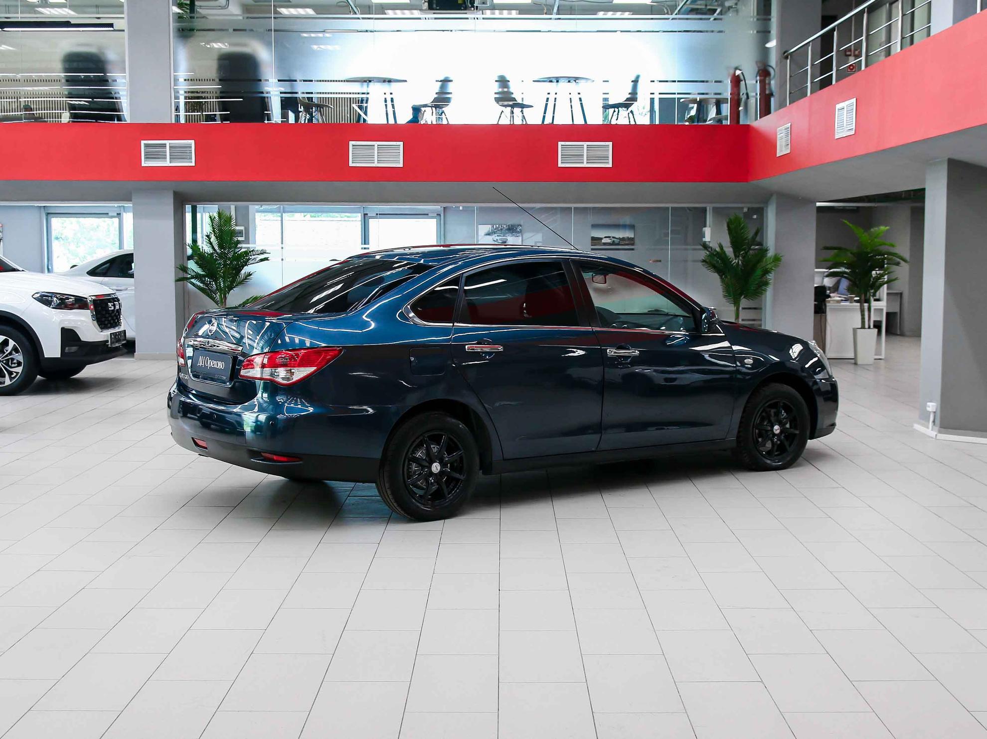 Nissan Almera 2017, синий, ДЦ Орехово