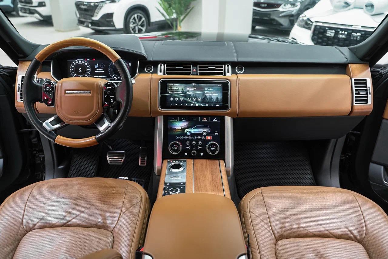 Land Rover Range Rover 2019, черный, ДЦ Орехово