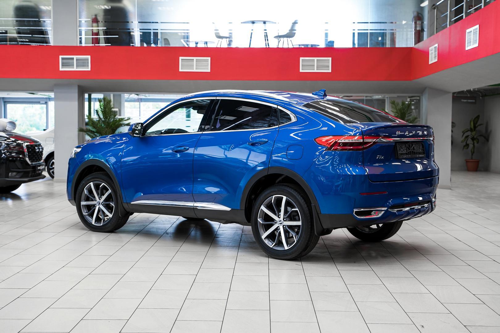 Haval F7x 2020, синий, ДЦ Орехово