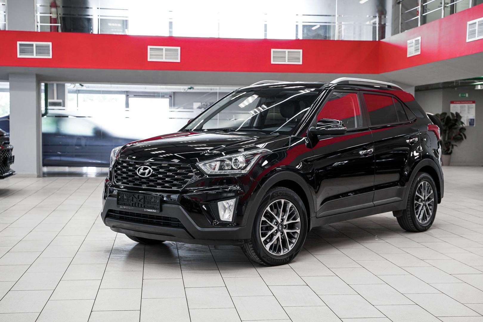 Hyundai Creta 2021, черный, ДЦ Орехово