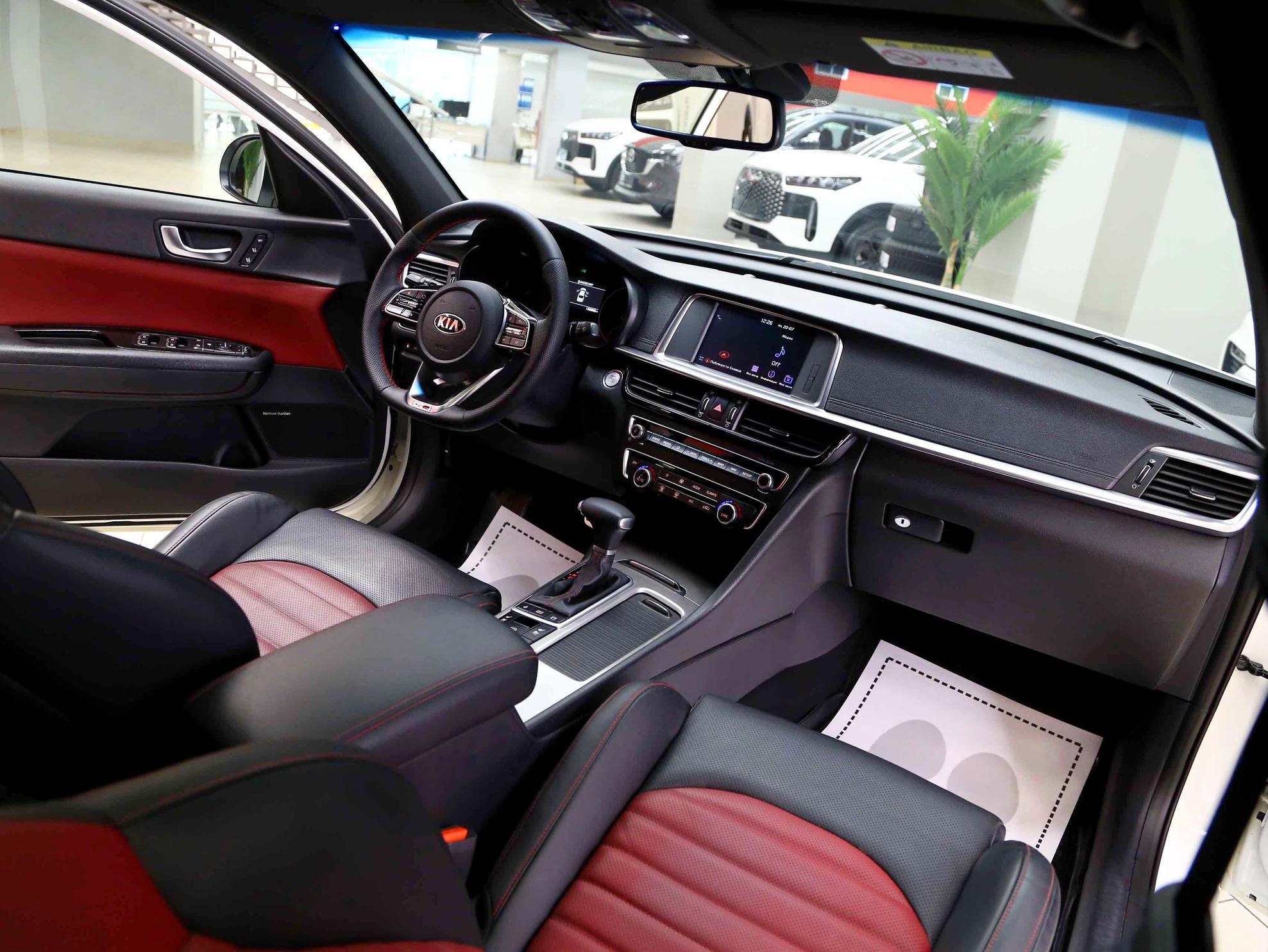 Kia Optima 2019, белый, ДЦ Орехово