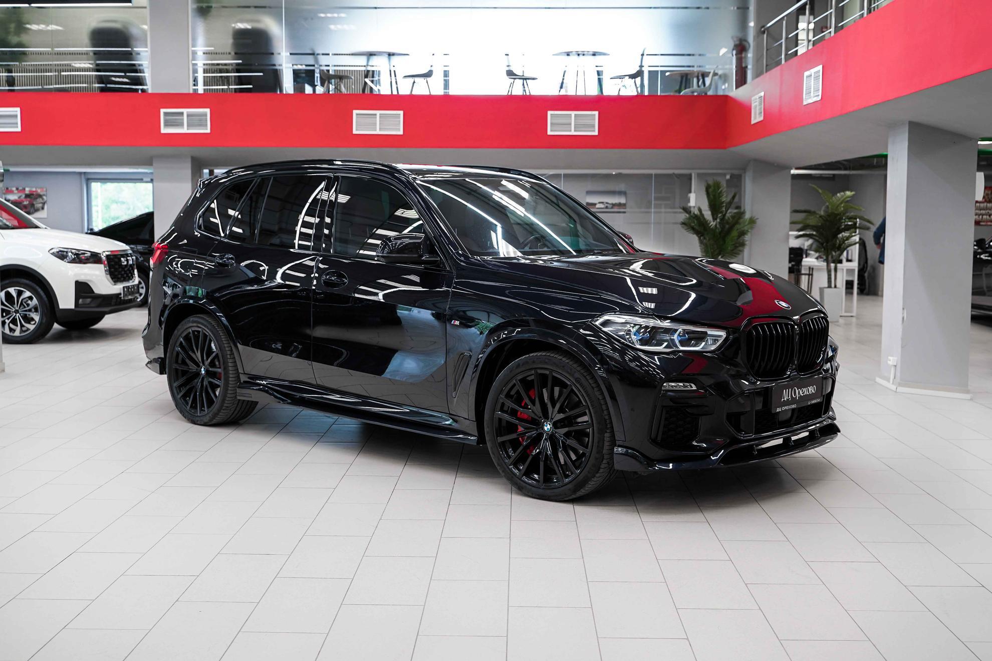 BMW X5 2020, синий, ДЦ Орехово