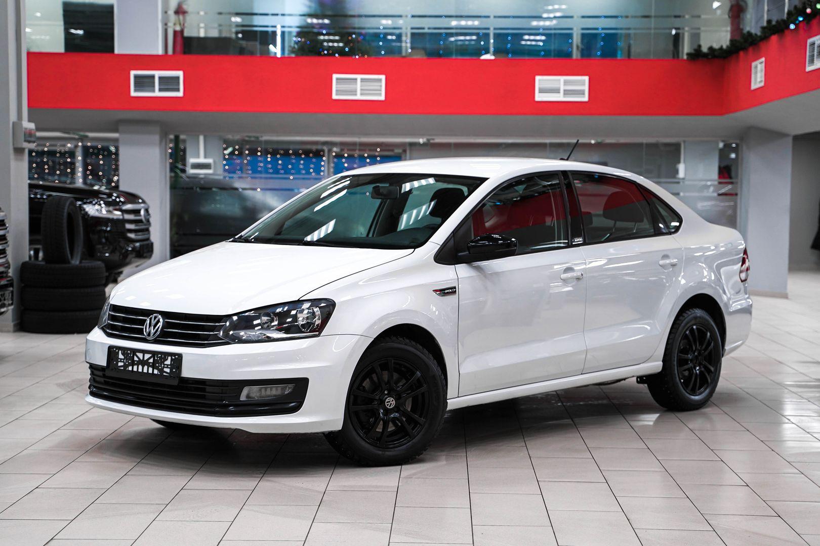 Volkswagen Polo 2017, белый, ДЦ Орехово