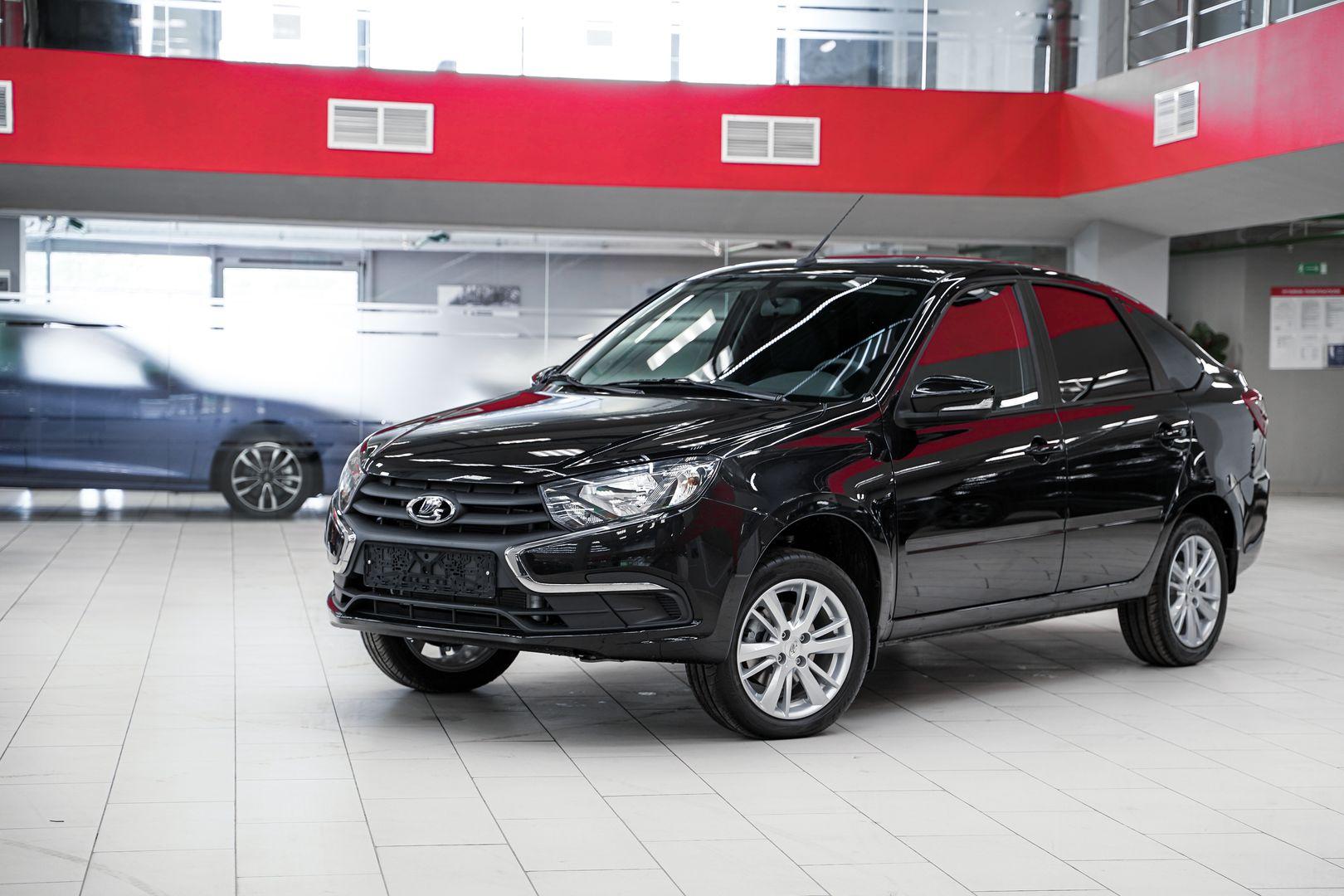 LADA (ВАЗ) Granta 2025, черный, ДЦ Орехово