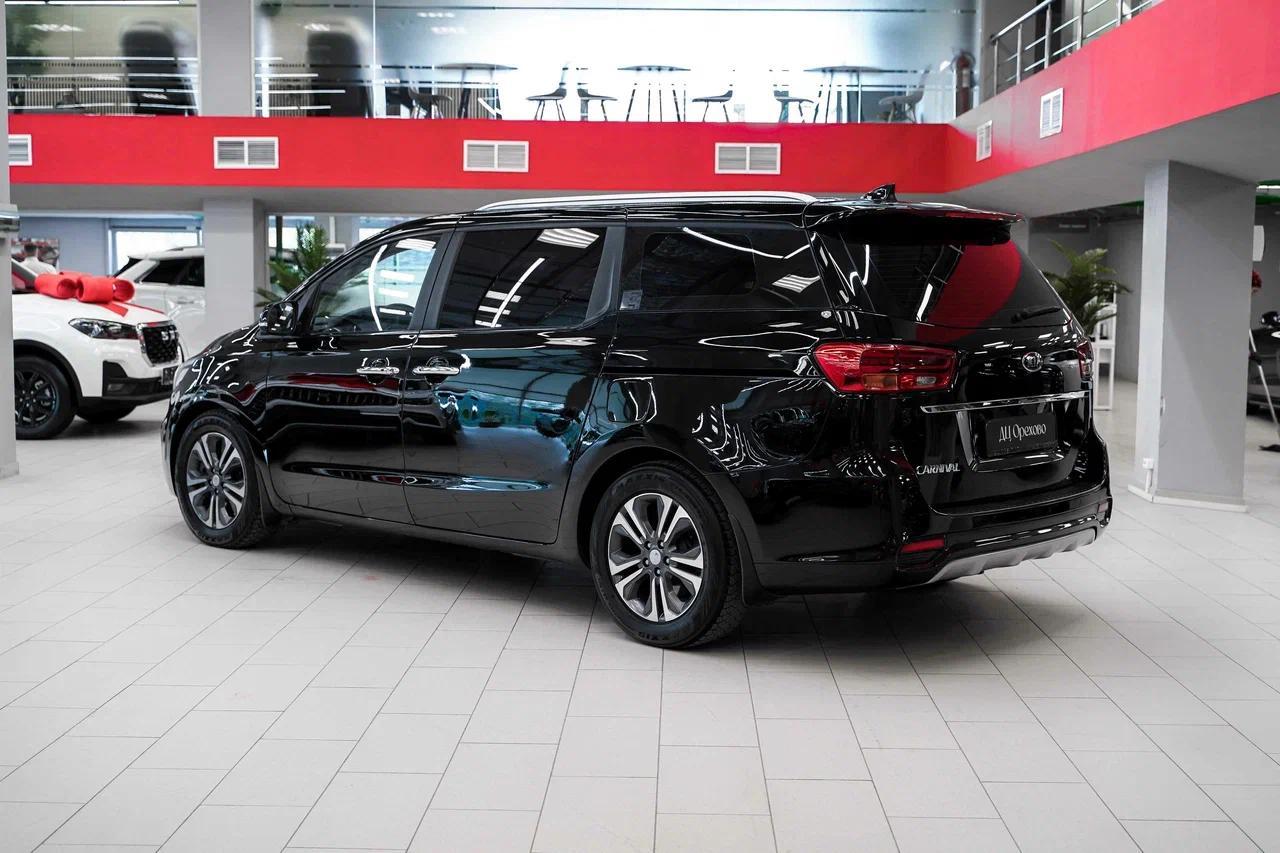 Kia Carnival 2019, черный, ДЦ Орехово