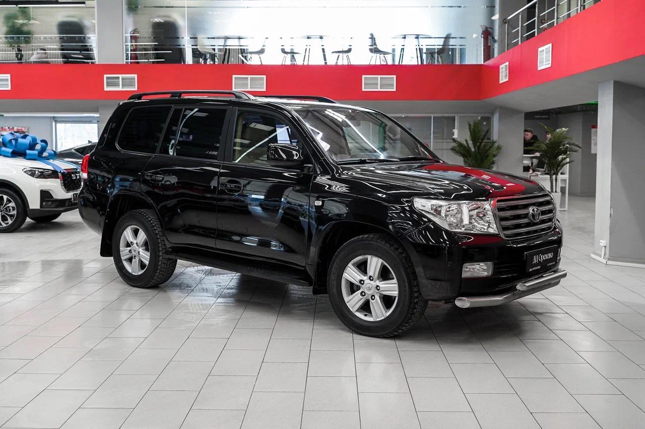 Toyota Land Cruiser 2010, черный, ДЦ Орехово