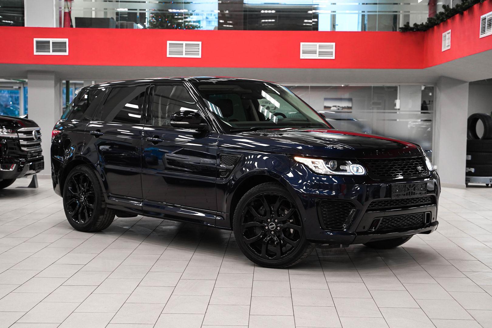 Land Rover Range Rover Sport 2014, синий, ДЦ Орехово