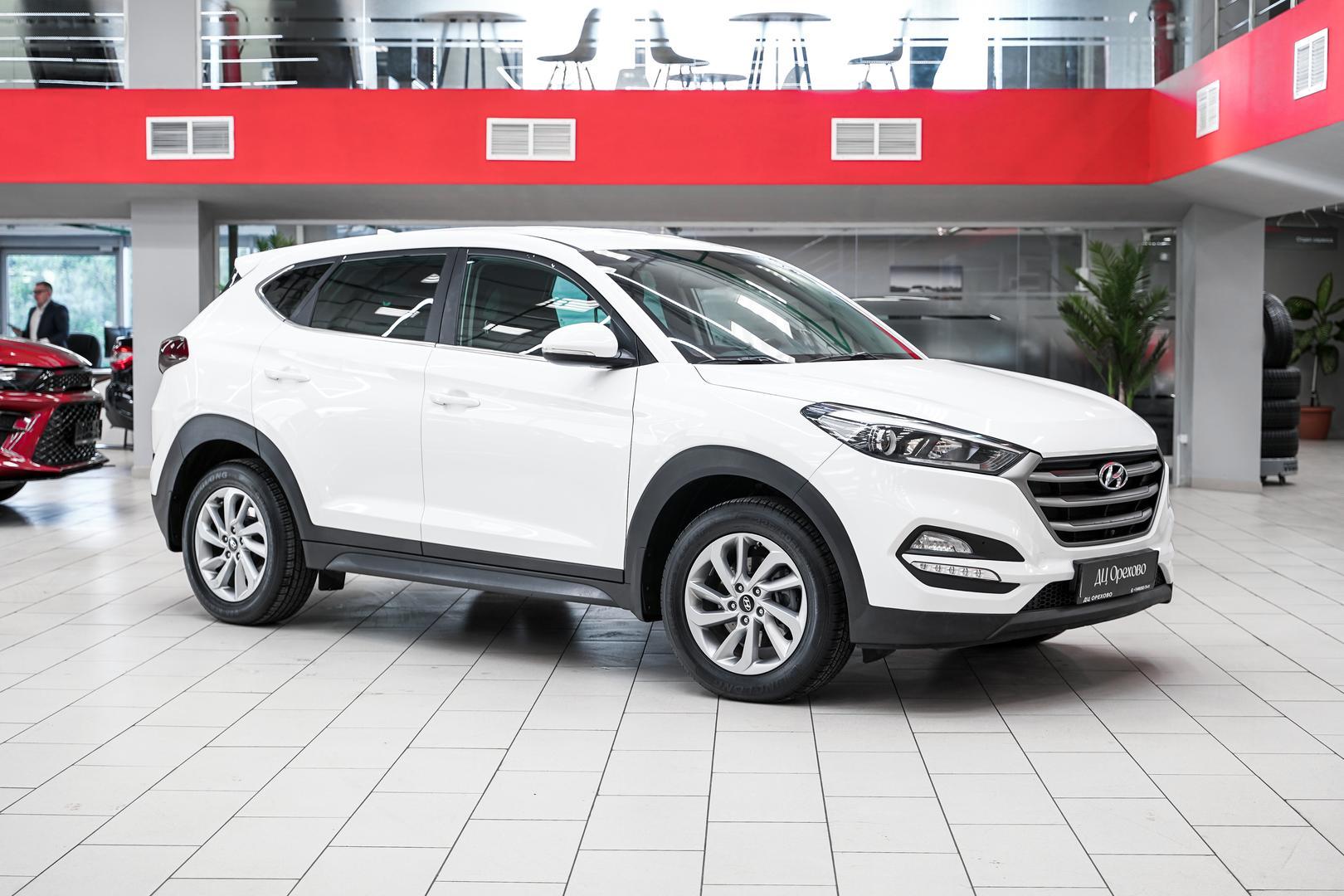 Hyundai Tucson 2017, белый, ДЦ Орехово