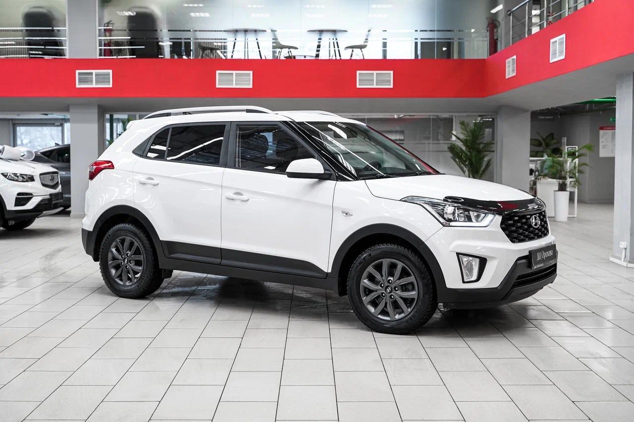 Hyundai Creta 2021, белый, ДЦ Орехово