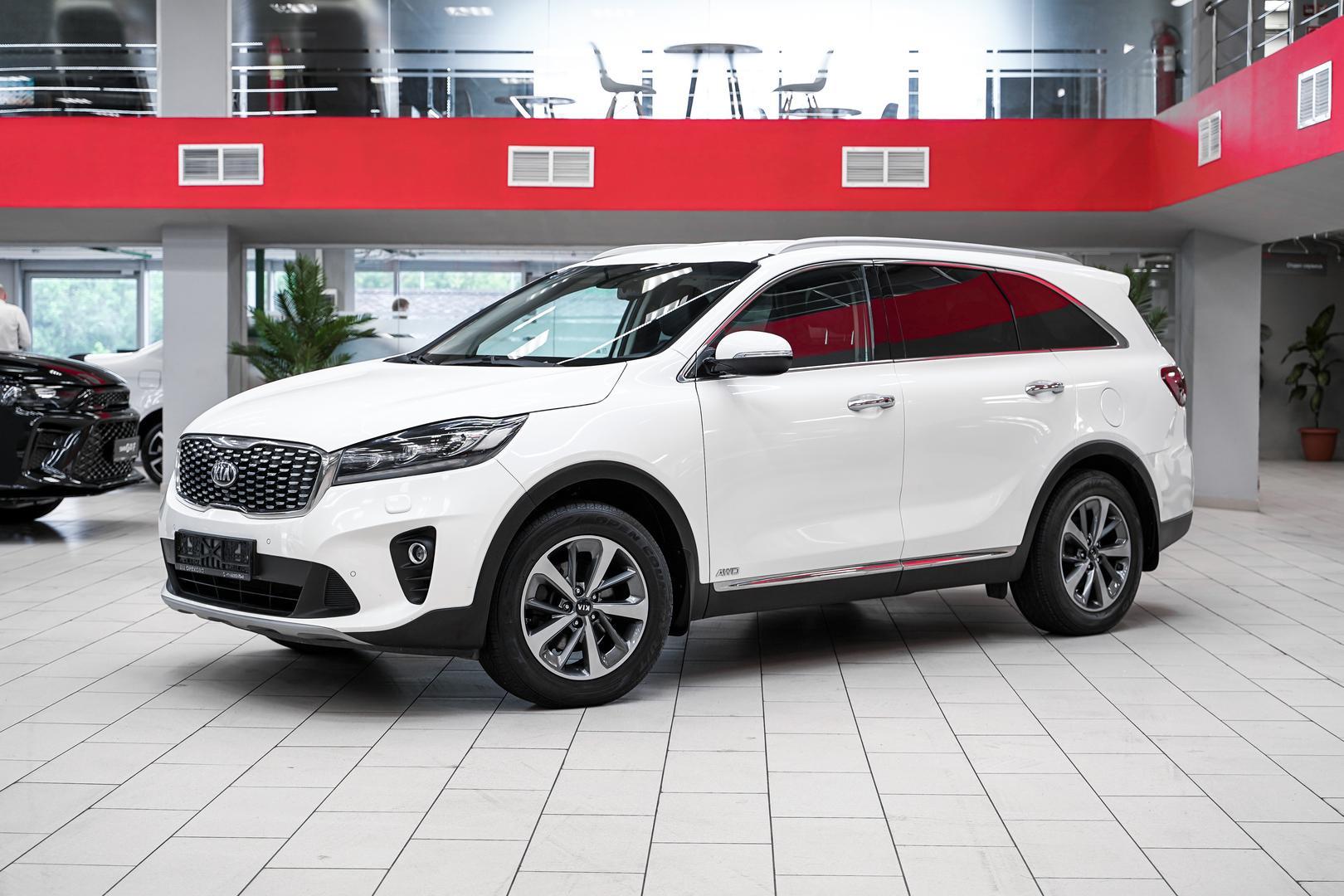 Kia Sorento 2018, белый, ДЦ Орехово