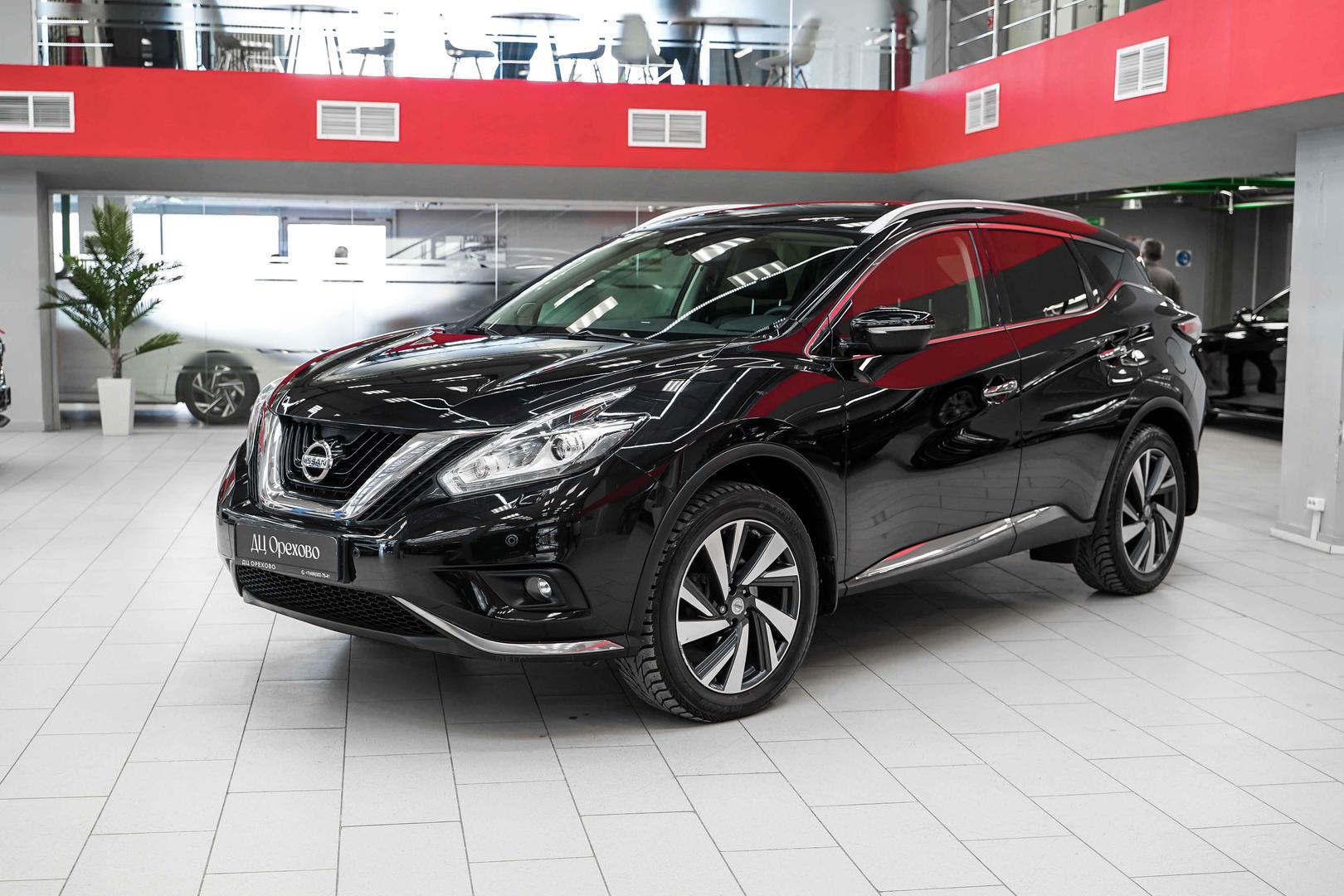 Nissan Murano 2019, черный, ДЦ Орехово