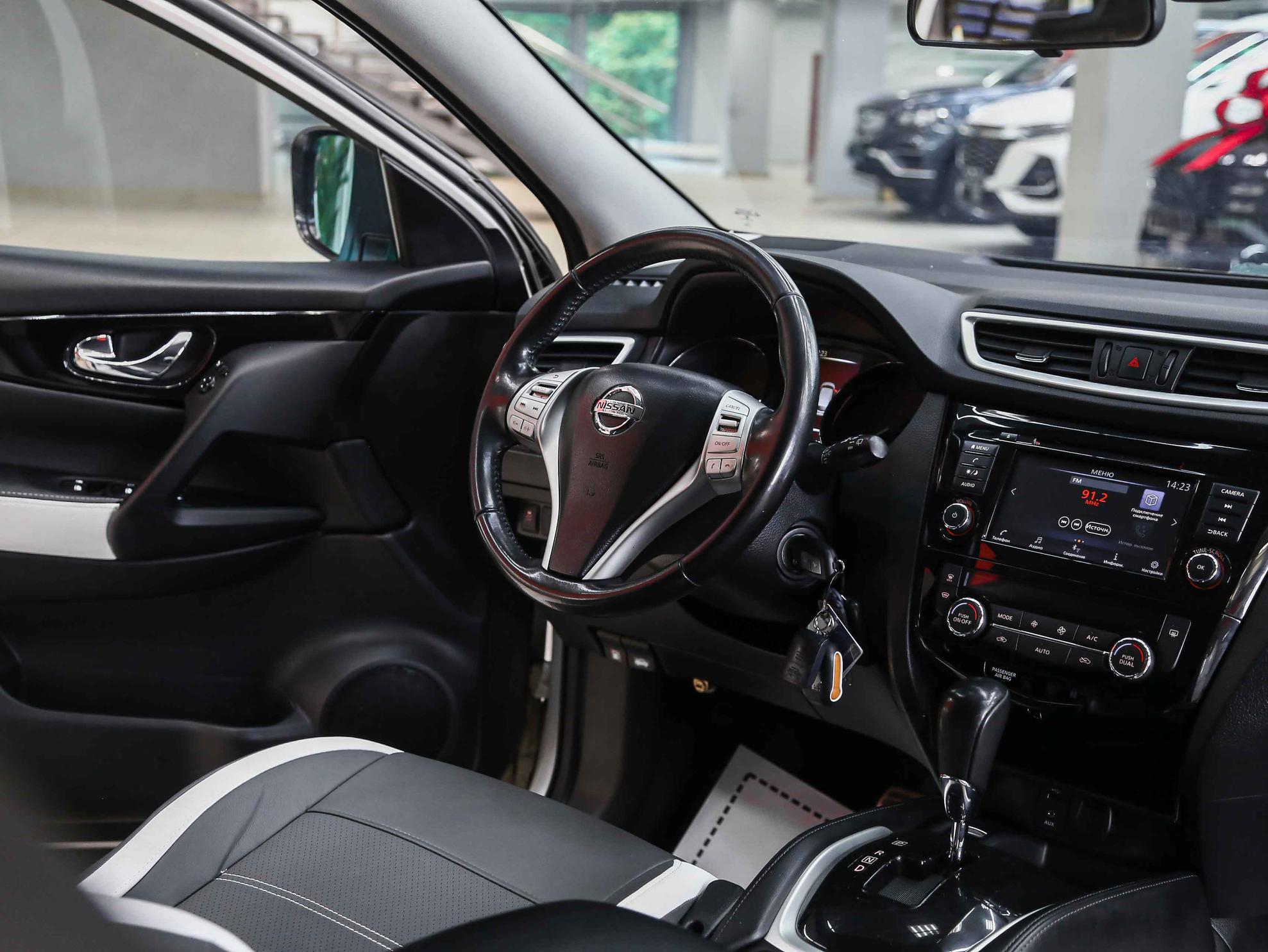Nissan Qashqai 2016, белый, ДЦ Орехово