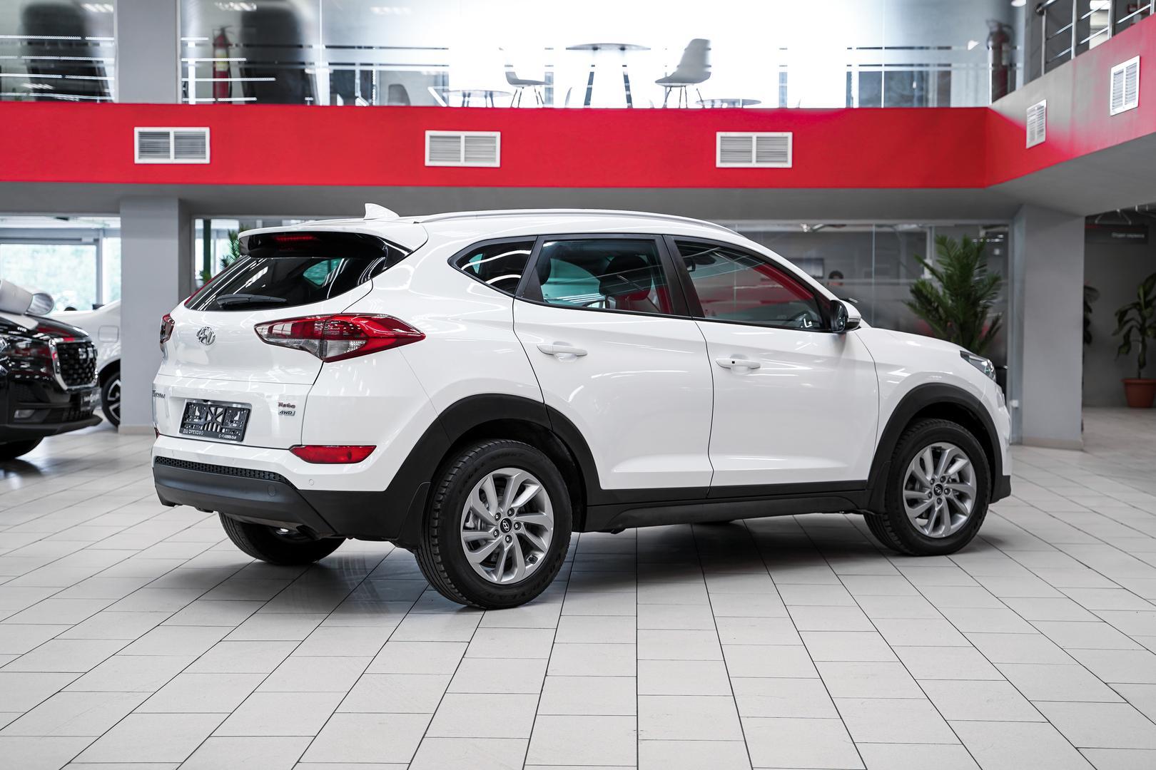 Hyundai Tucson 2016, белый, ДЦ Орехово