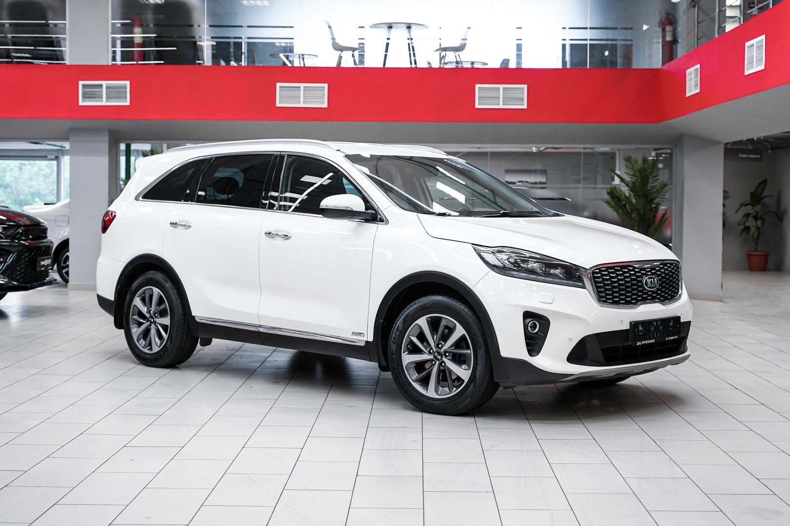 Kia Sorento 2018, белый, ДЦ Орехово
