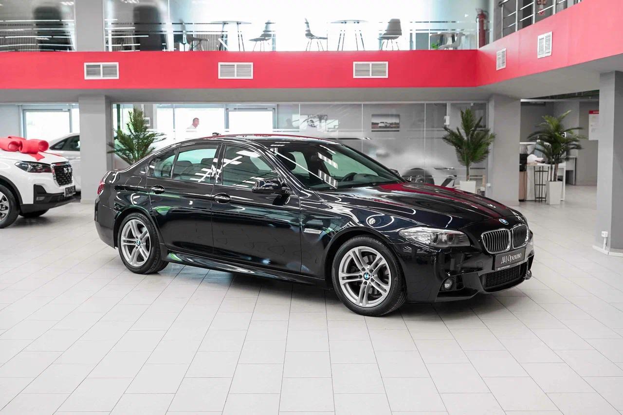 BMW 5 серии 2016, черный, ДЦ Орехово