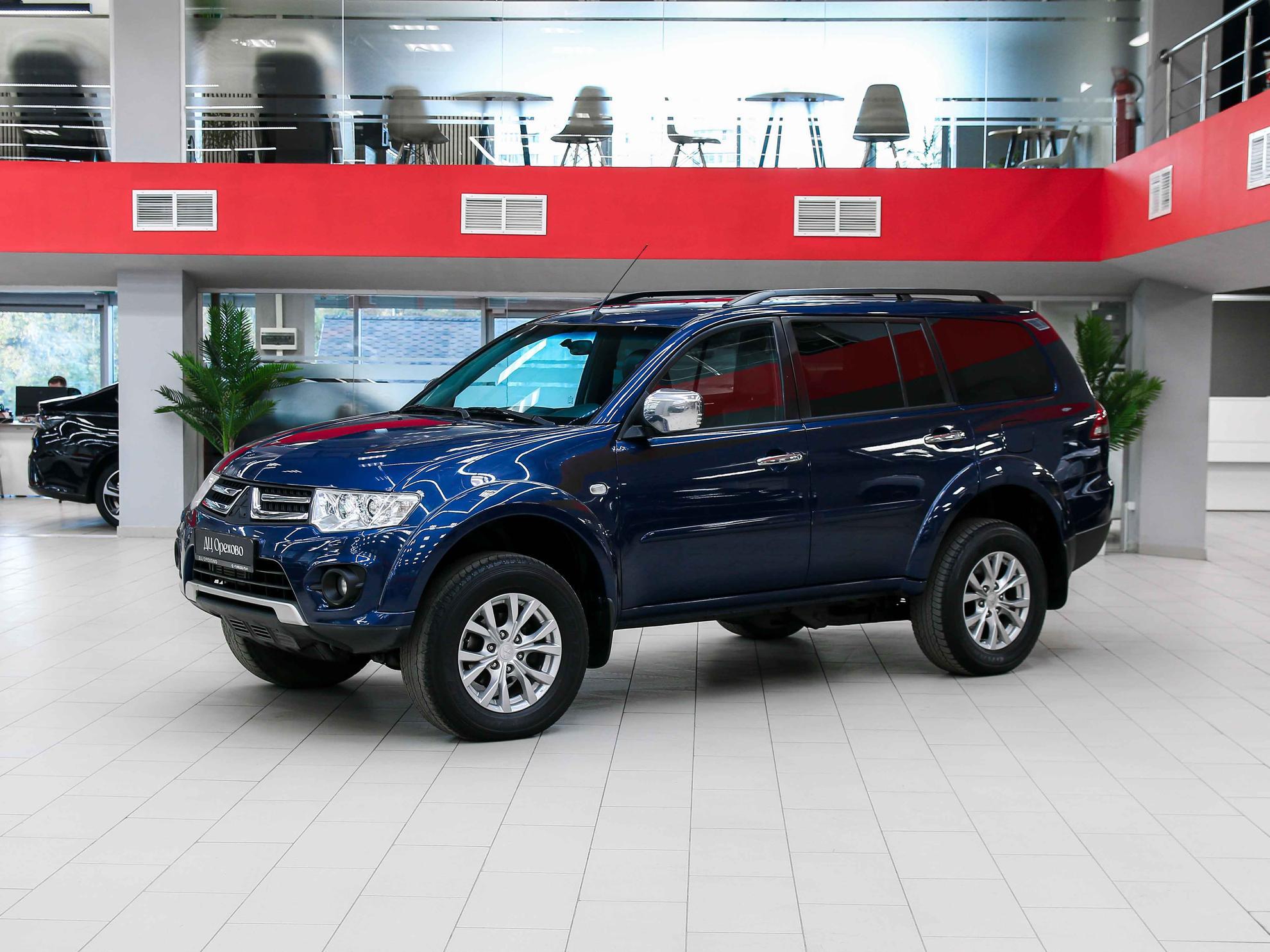 Mitsubishi Pajero Sport 2014, синий, ДЦ Орехово