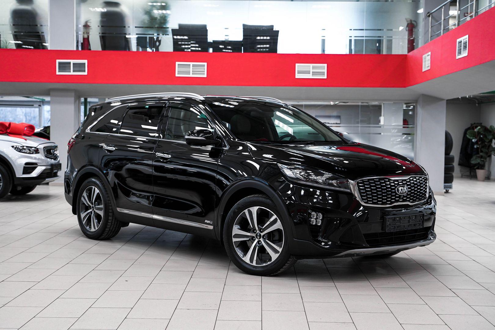 Kia Sorento 2018, черный, ДЦ Орехово