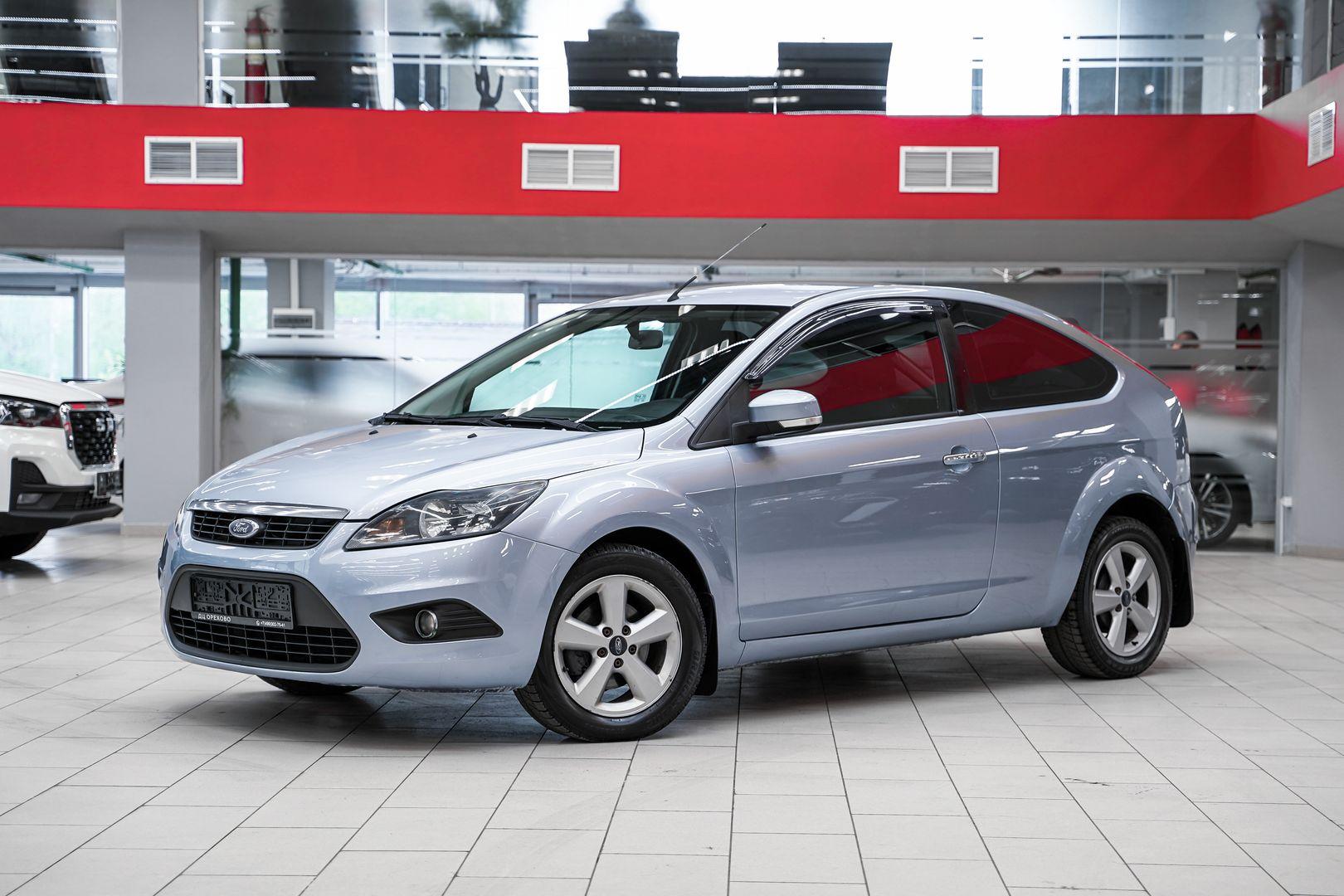 Ford Focus 2008, голубой, ДЦ Орехово