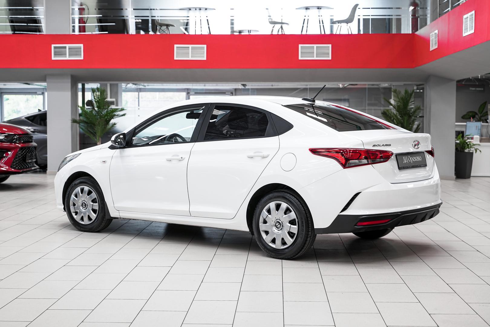 Hyundai Solaris 2020, белый, ДЦ Орехово