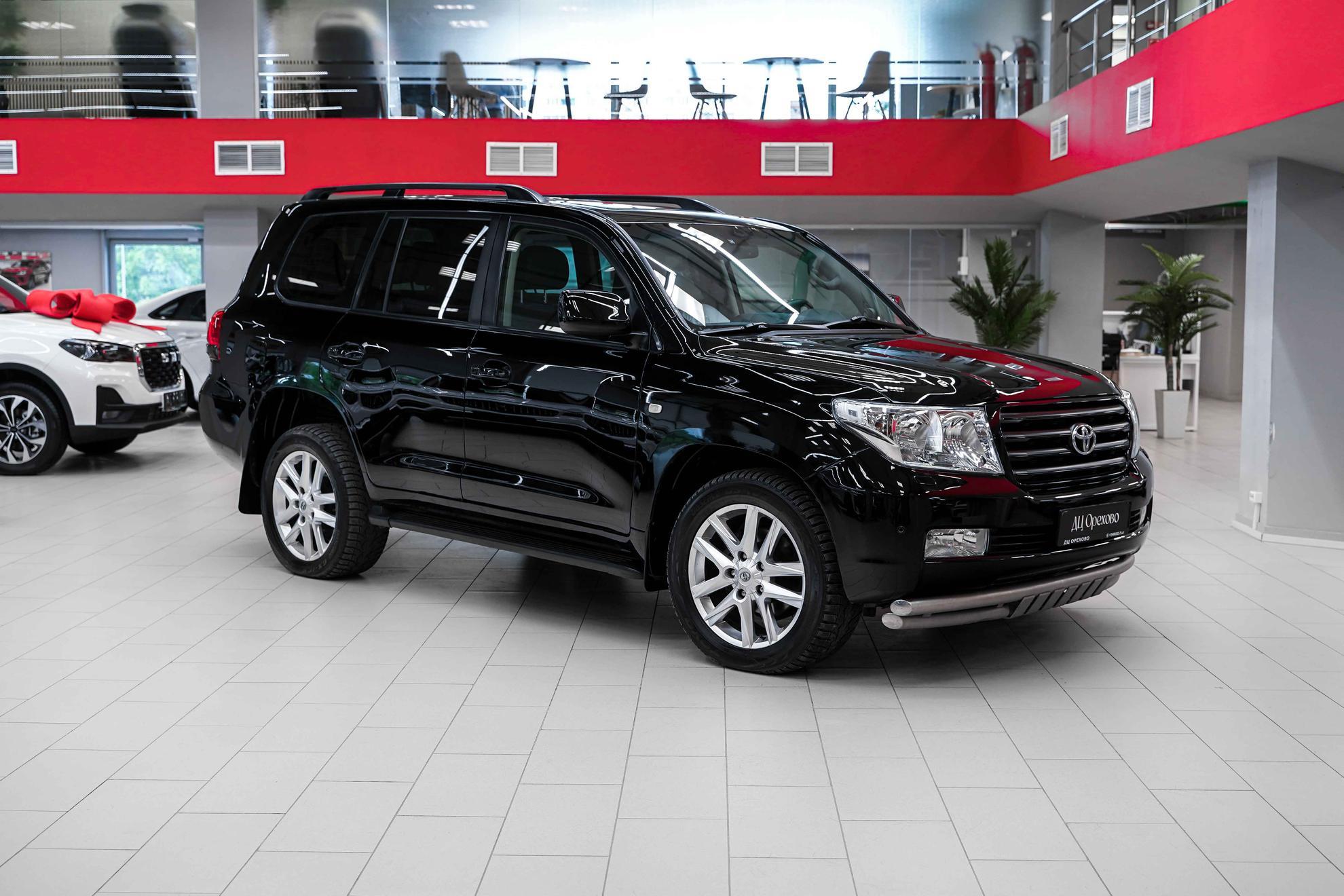 Toyota Land Cruiser 2008, черный, ДЦ Орехово