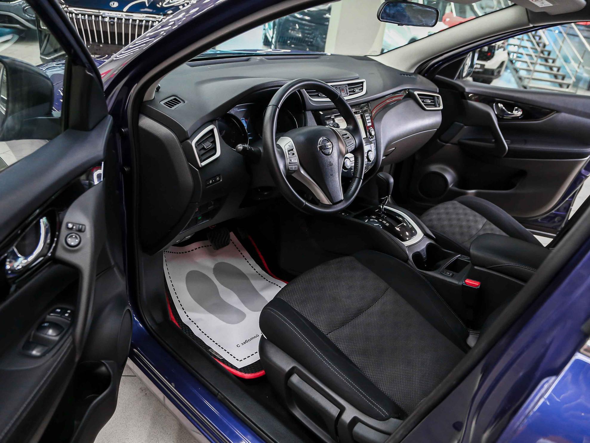 Nissan Qashqai 2017, синий, ДЦ Орехово