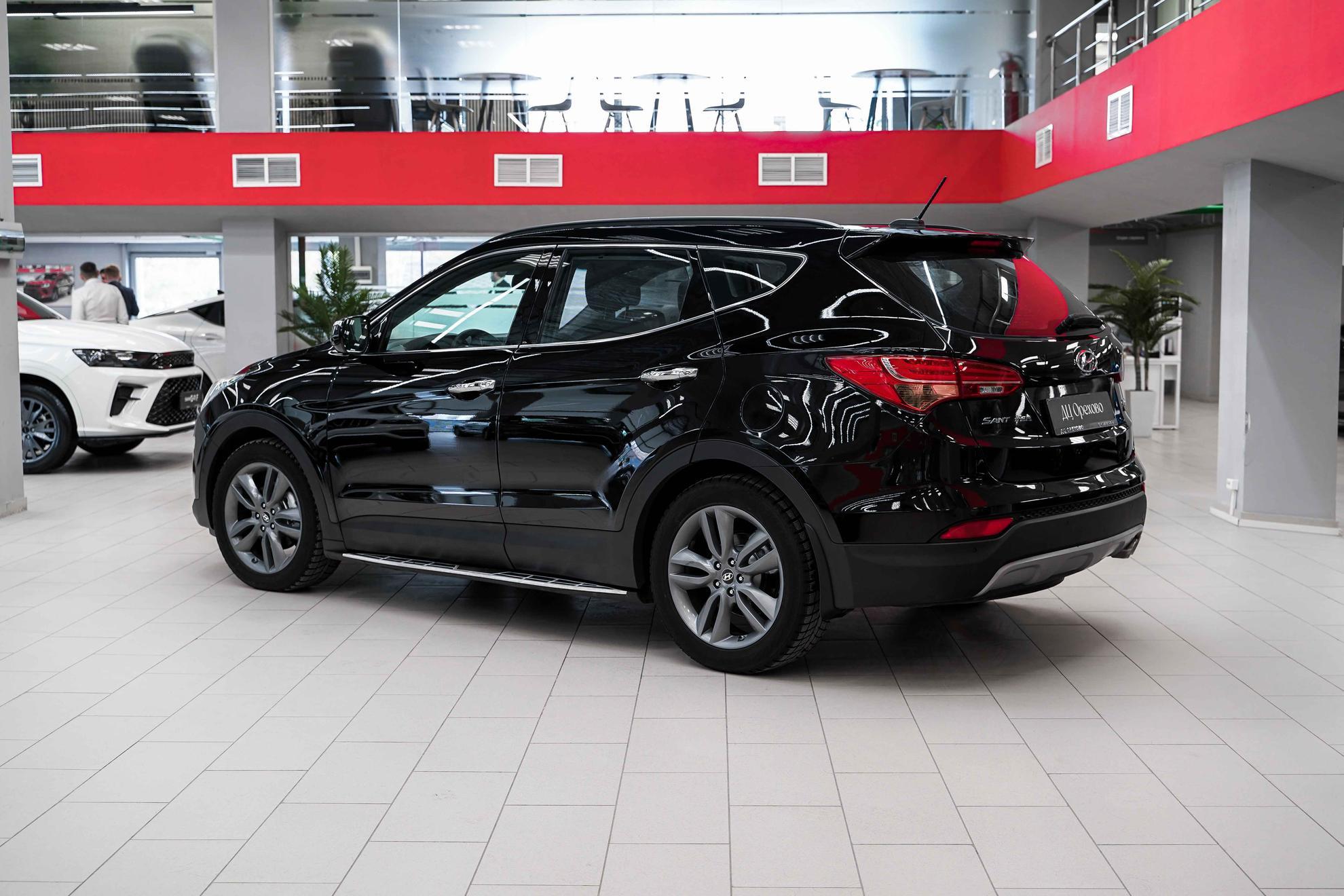 Hyundai Santa Fe 2013, черный, ДЦ Орехово