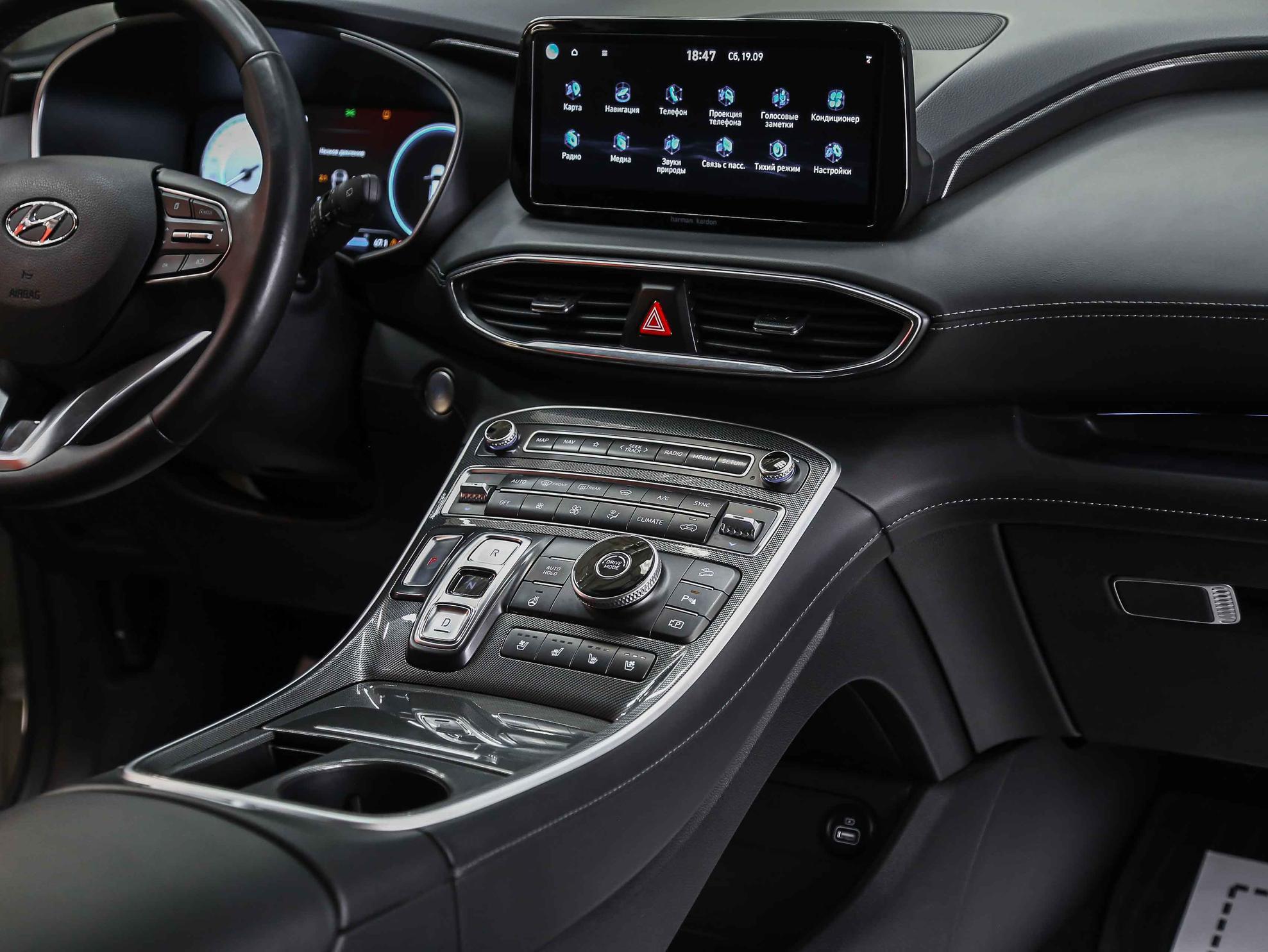 Hyundai Santa Fe 2022, белый, ДЦ Орехово
