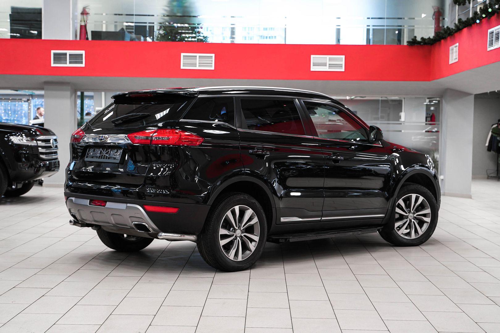 Geely Atlas 2018, черный, ДЦ Орехово