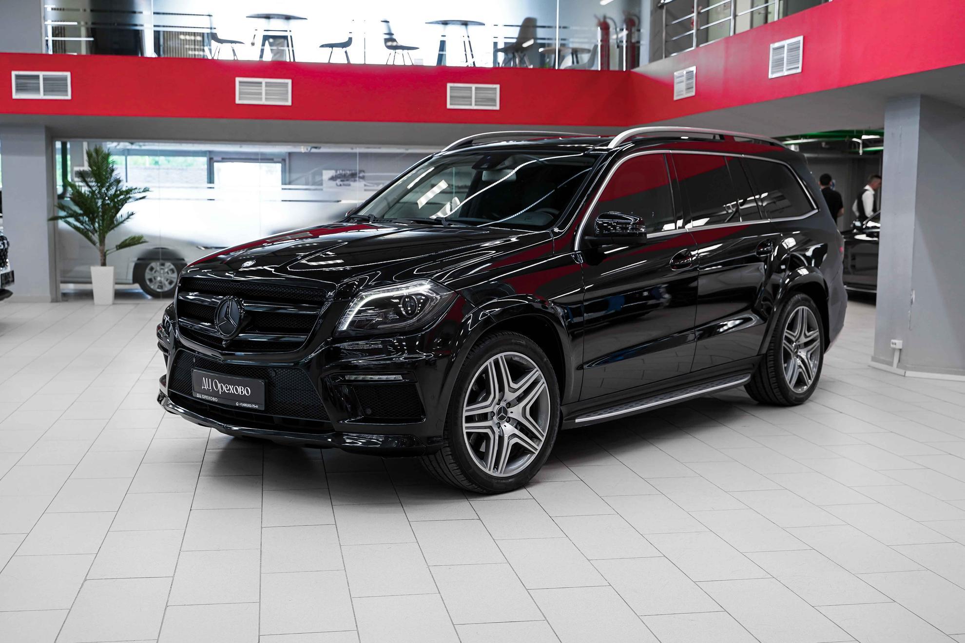 Mercedes-Benz GL-Класс 2013, черный, ДЦ Орехово