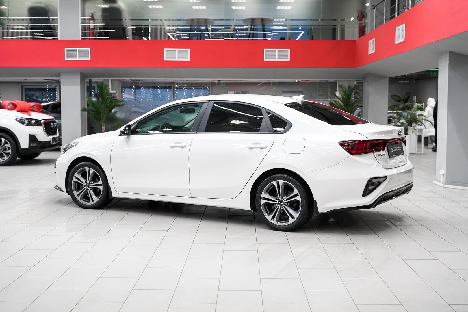 Kia Cerato 2018, белый, ДЦ Орехово
