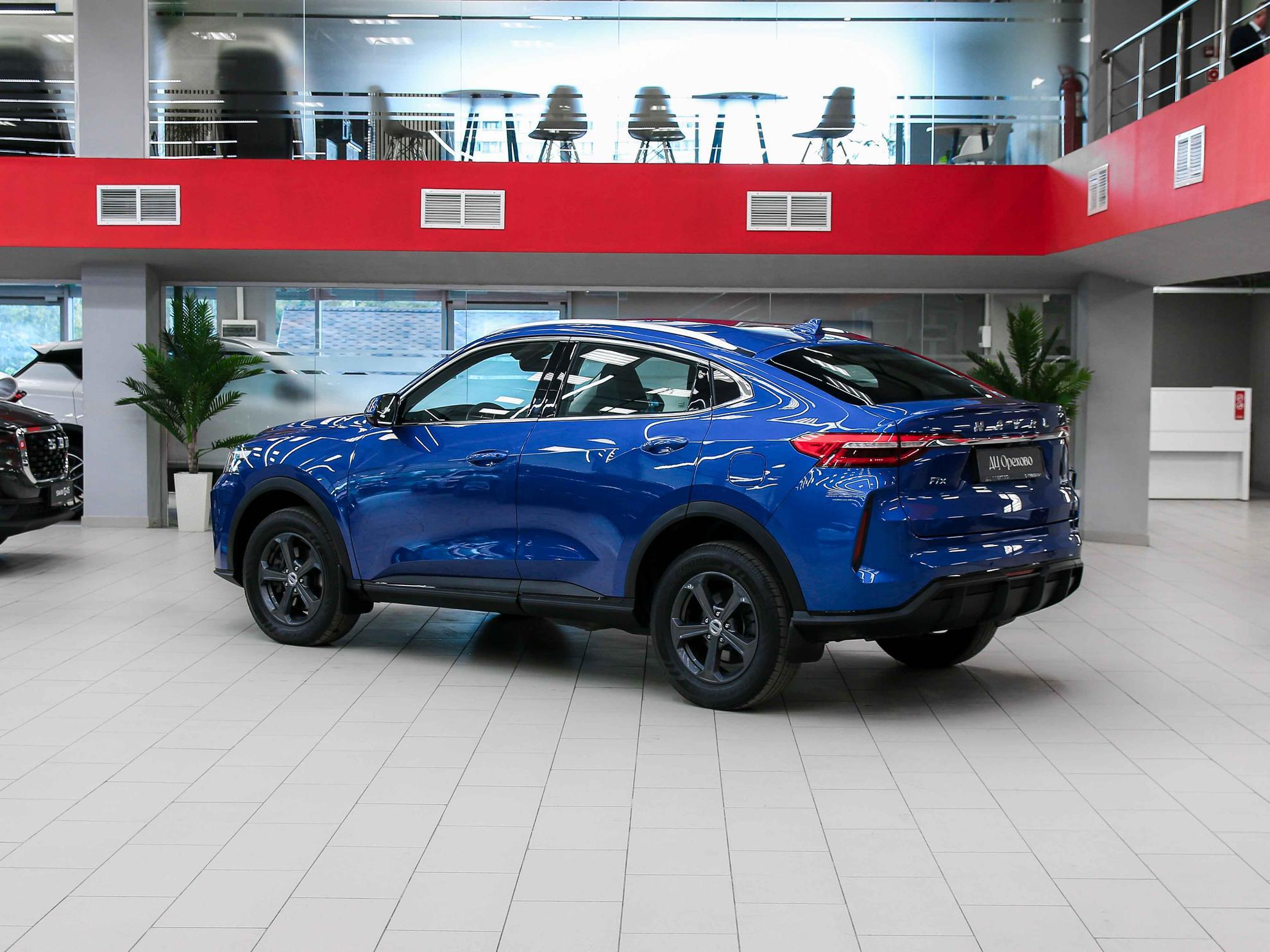 Haval F7x 2022, синий, ДЦ Орехово