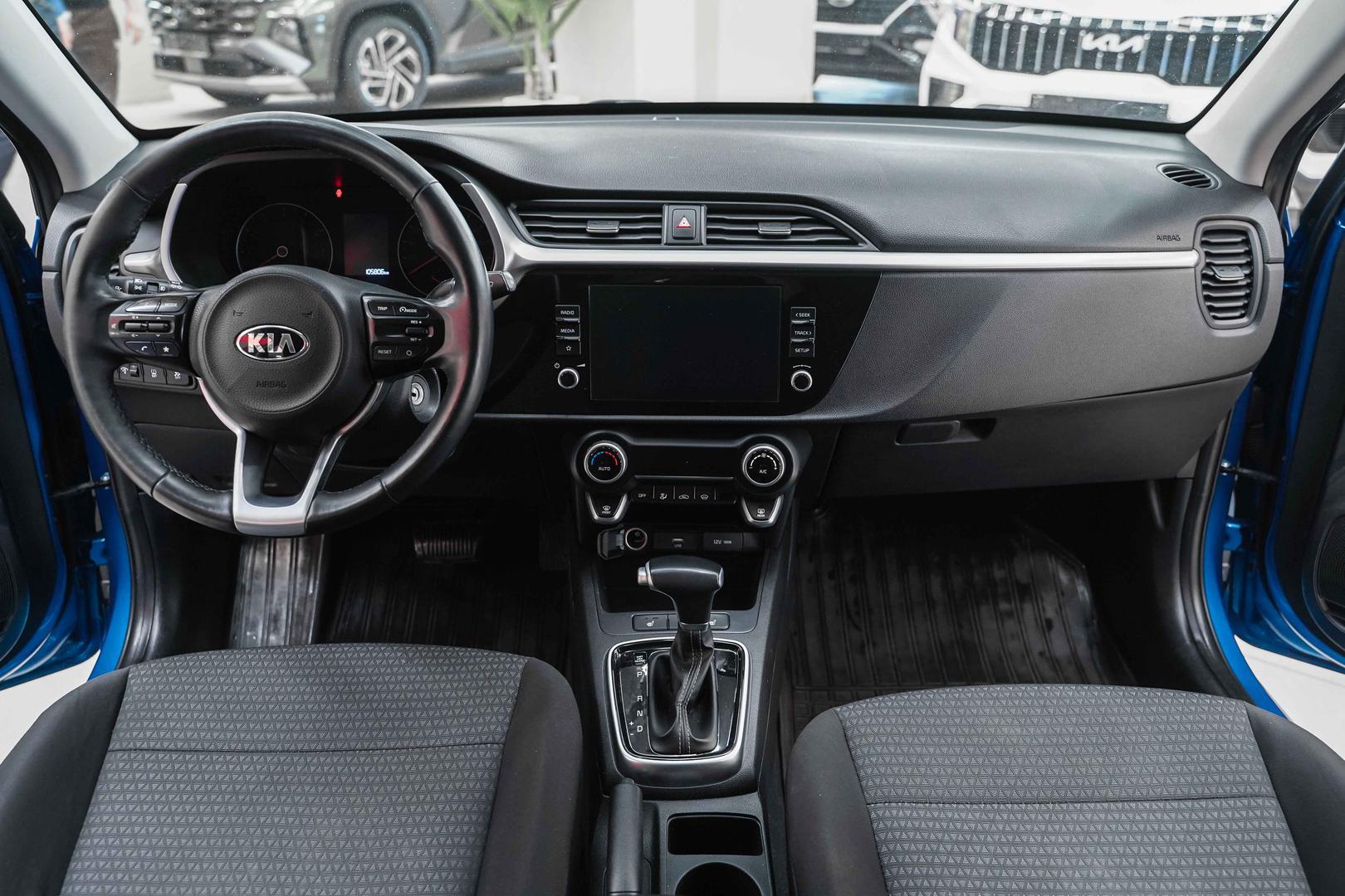 Kia Rio 2021, синий, ДЦ Орехово