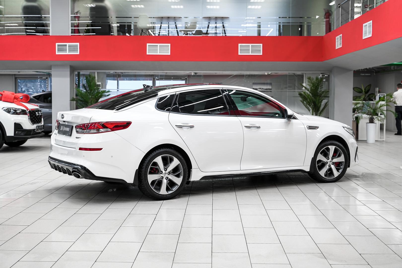 Kia Optima 2018, белый, ДЦ Орехово