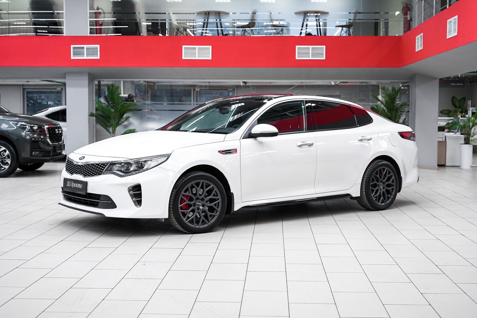 Kia Optima 2017, белый, ДЦ Орехово